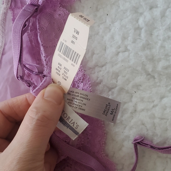 Victoria's Secret Purple/Fushia Garter Belt Bundle - Picture 11 of 17